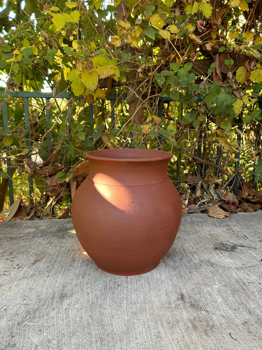 Unglazed Stoneware Planter no. 105