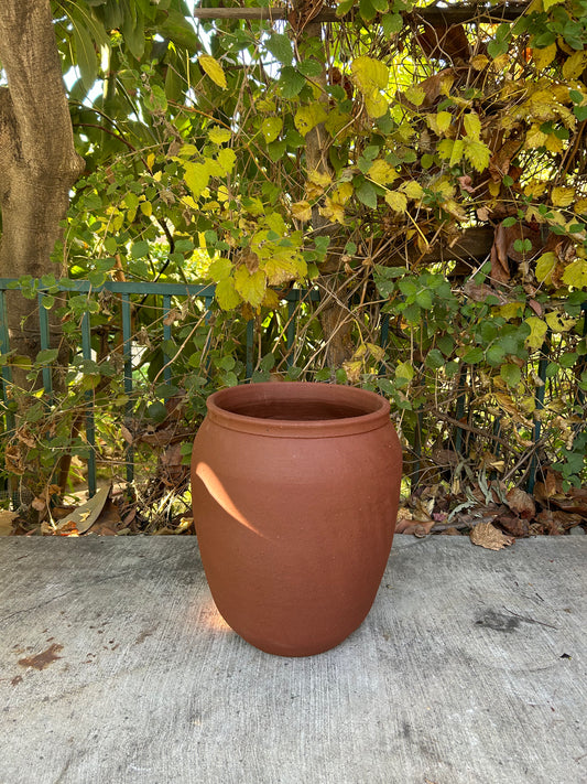 Unglazed Stoneware Planter no. 107