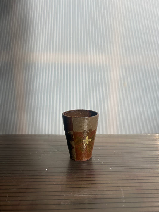 Brown Flower Cup no. 2