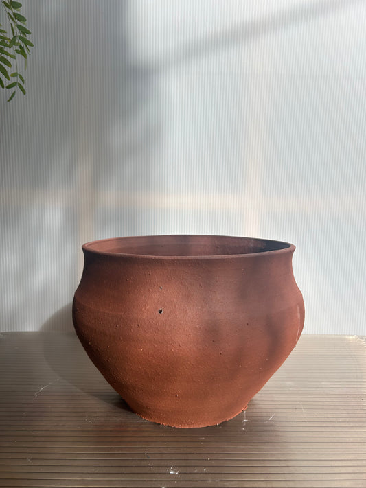 Unglazed Stoneware Planter no. 104