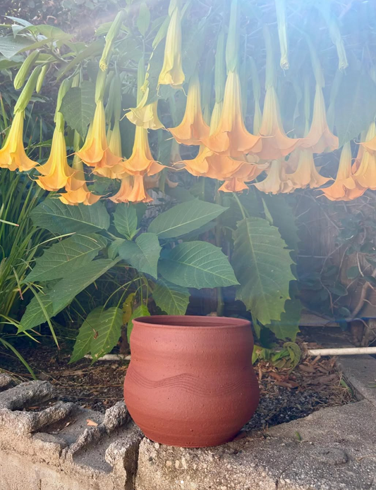 Unglazed Stoneware Planter no. 109